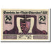Banconote, Germania, Otterndorf a. Elbe Stadt, 50 Pfennig, Ecusson, 1920