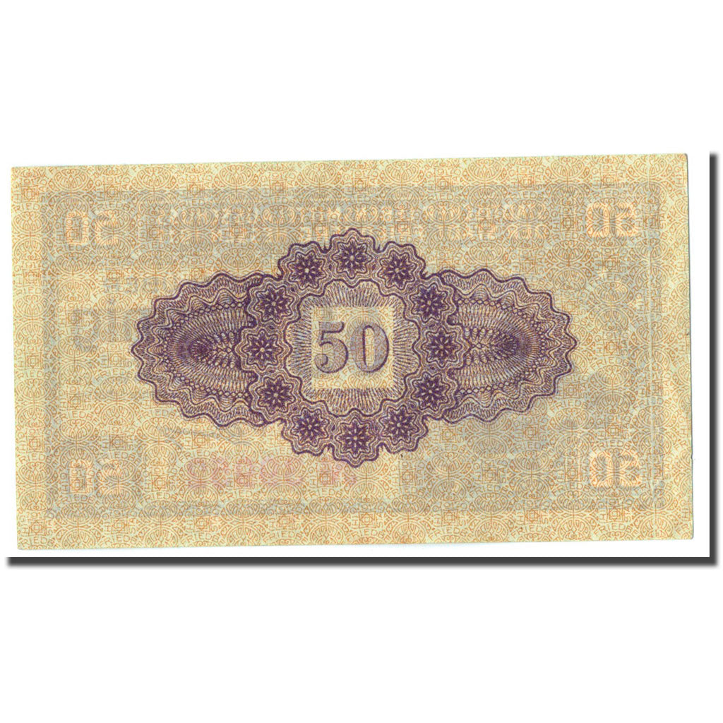Banconote, Germania, Friedberg, 50 Pfennig, château, 1917, 1917-07-01, SPL
