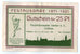 Billet, Allemagne, Cottbus, 25 Pfennig, paysage, 1921, 1921-11-05, SPL