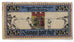 Banconote, Germania, Flensburg, 25 Pfennig, personnage, 1920, 1920-01-16, SPL
