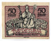 Geldschein, Österreich, Abtenau, 50 Heller, personnage, 1920, UNZ-