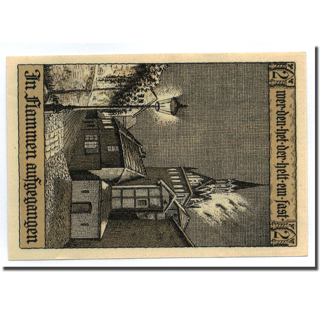 Billete, Alemania, Perleberg, 50 Pfennig, ruelle, 1921, SC, Mehl:1056.1