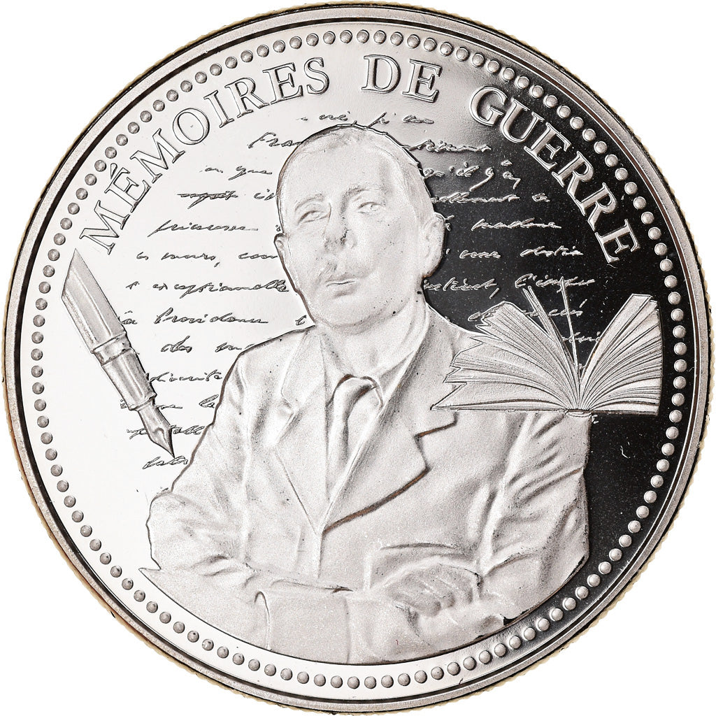 France, Medal, Vème République, Mémoires de Guerre, MS(63), Copper-nickel