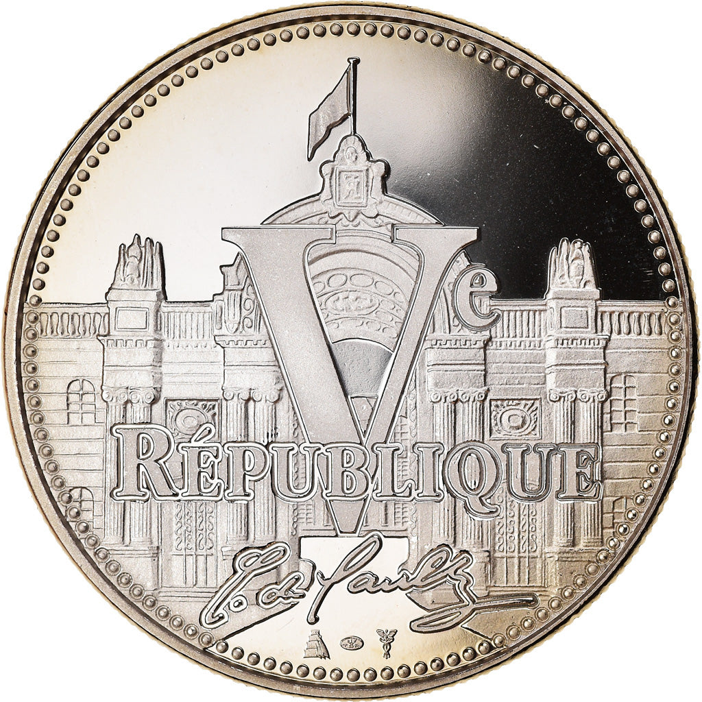 France, Medal, Vème République, Mémoires de Guerre, MS(63), Copper-nickel