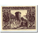 Billet, Allemagne, Paderborn, 25 Pfennig, paysage, 1921, 1921-11-10, SPL