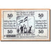 Banconote, Germania, Daler Gemeinde, 50 Pfennig, moulin, 1920, 1920-04-10, SPL