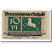 Banconote, Germania, Braunschweig, 10 Pfennig, paysage, 1922, 1922-05-01, SPL