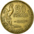 Coin, France, Guiraud, 50 Francs, 1950, EF(40-45), Aluminum-Bronze, KM:918.1