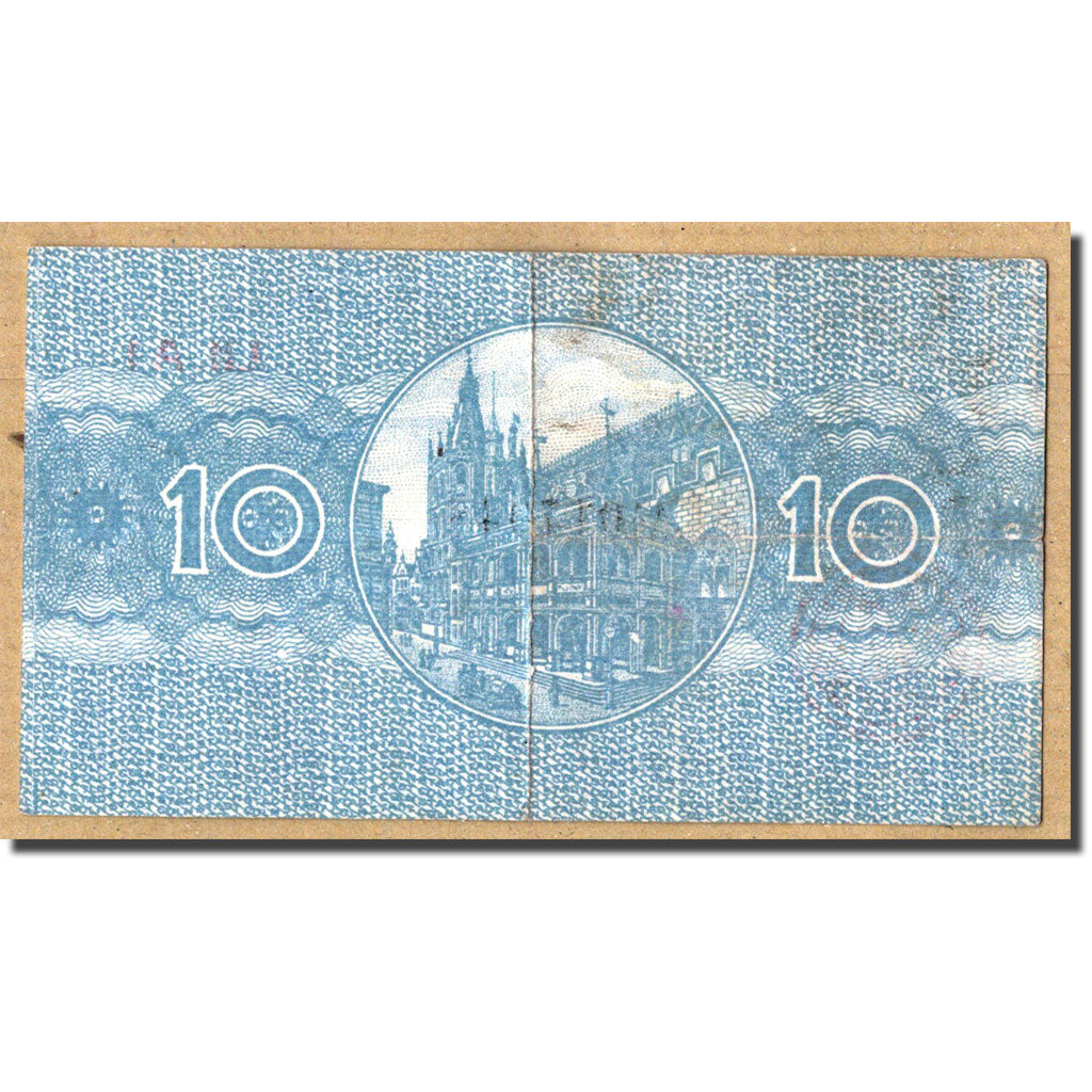 Billet, Allemagne, Cöln, 10 Pfennig, Monument, 1917, 1917-03-29, SPL