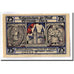 Banknote, Germany, Gernrode a. H., 75 Pfennig, monastère, 1921, 1921-10-21