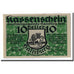 Geldschein, Österreich, Hainbur a/d Donau, 10 Heller, Ecusson, 1920