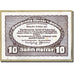 Geldschein, Österreich, Spital am Pyhrn, 10 Heller, paysage, 1920, 1920-04-19