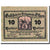 Geldschein, Österreich, Ossarn, 10 Heller, Eglise, 1920, UNZ-, Mehl:712a