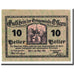 Geldschein, Österreich, Ossarn, 10 Heller, Eglise, 1920, UNZ-, Mehl:712a