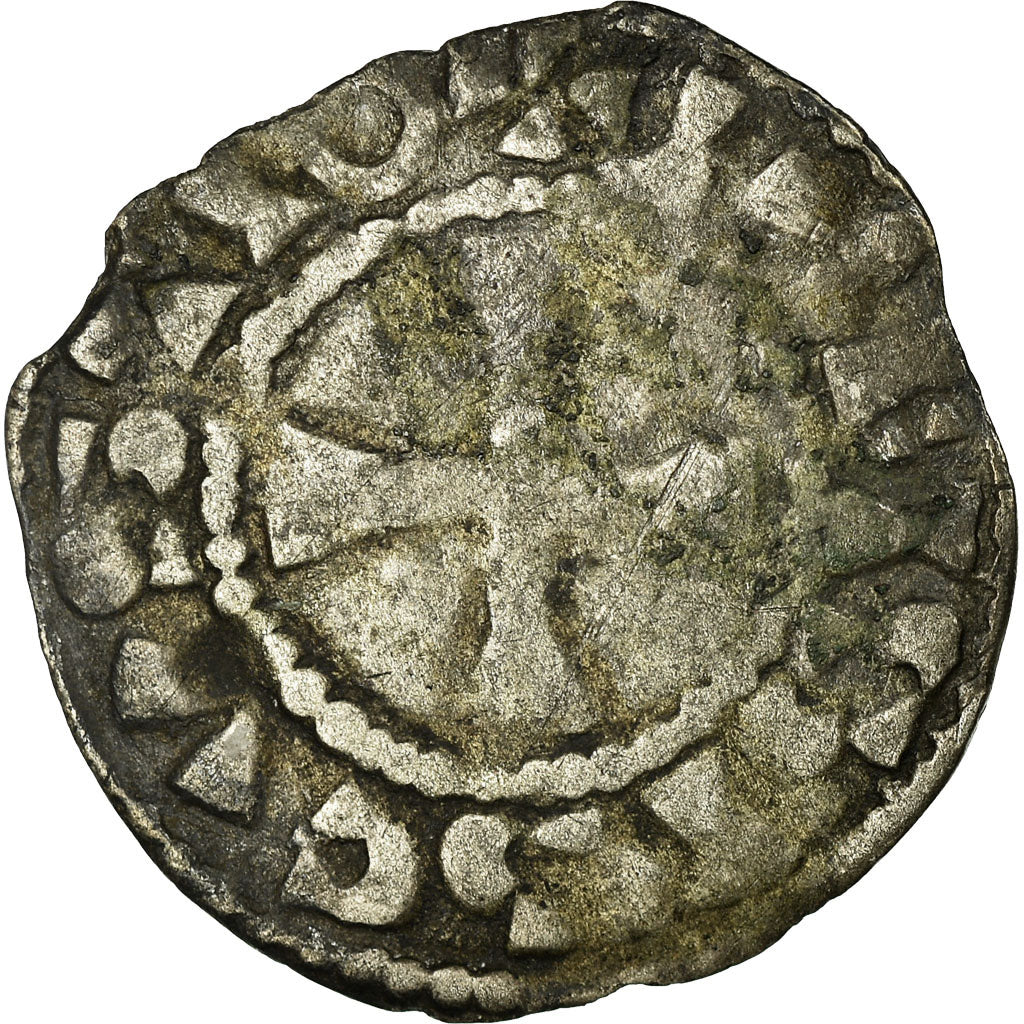 Monnaie, France, Denier, Blois, TTB, Billon