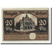 Banknot, Niemcy, Erfurt Stadt, 20 Pfennig, Eglise, 1920, 1920-04-09, UNC(63)