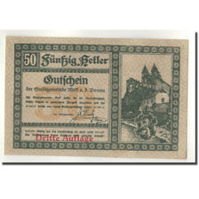 Banknote, Austria, Melk, 50 Heller, château, UNC(63), Mehl:605 If