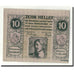 Banknote, Austria, Loosdorf, 10 Heller, portrait, 1920, 1920-04-08, UNC(63)