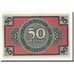 Billet, Allemagne, Bielefeld, 50 Pfennig, personnage, 1918, 1918-03-01, SPL