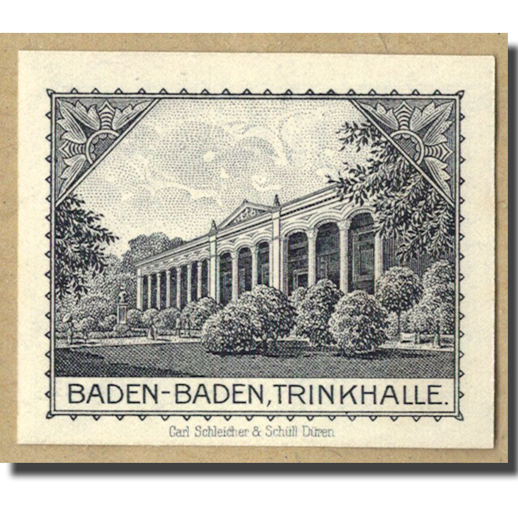 Banconote, Germania, Baden, 10 Pfennig, paysage, 1920, 1920-06-01, SPL, Mehl:3.2
