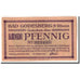 Banknot, Niemcy, Godesberg, 10 Pfennig, paysage, 1920, 1920-10-25, UNC(63)