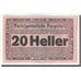Geldschein, Österreich, Purgstall, 20 Heller, graphique, UNZ-, Mehl:FS 794I.11