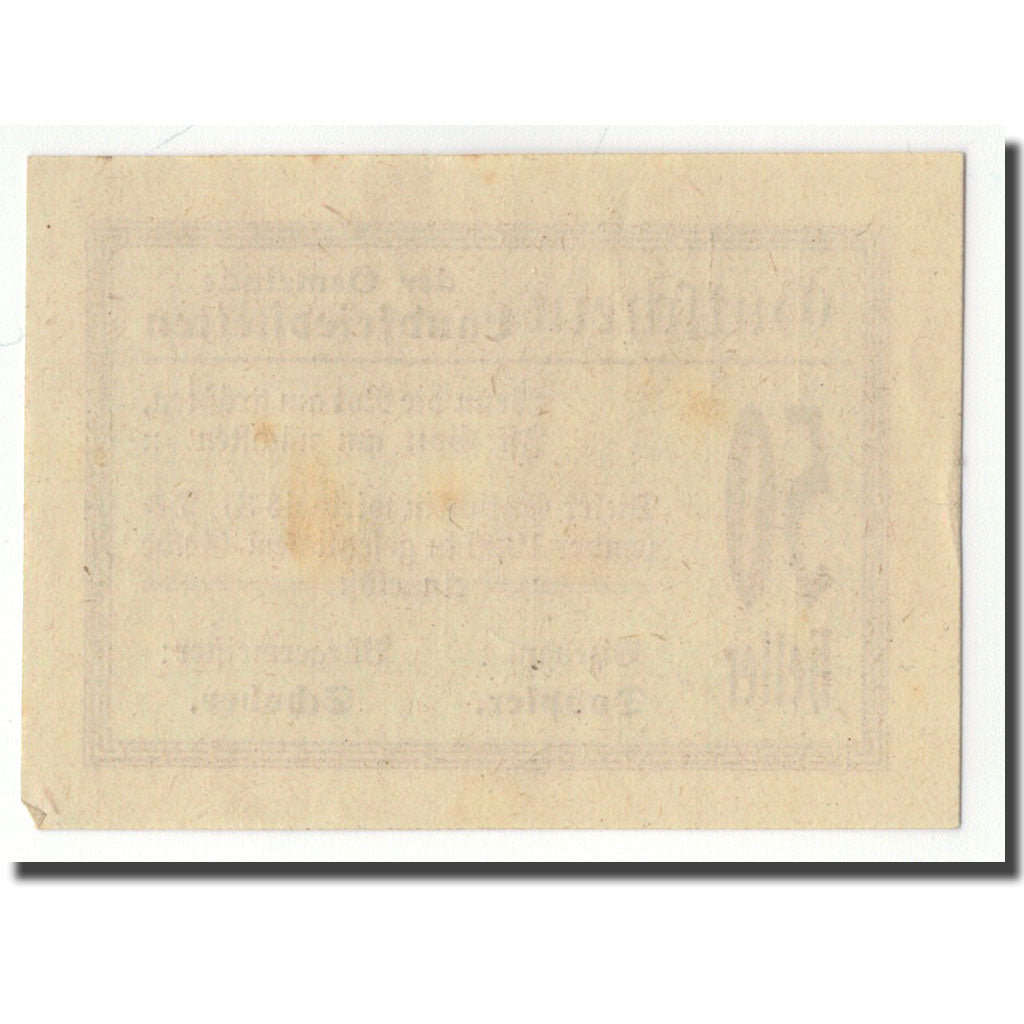 Geldschein, Österreich, Landfriedstetten, 50 Heller, graphique, 1920, UNZ-