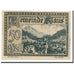 Geldschein, Österreich, Klaus, 50 Heller, paysage, 1920, 1920-03-27, UNZ-