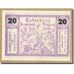 Geldschein, Österreich, Traisen, 20 Heller, personnage, UNZ-, Mehl:FS 1076 IIc
