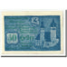 Geldschein, Österreich, Kitzbühel, 50 Heller, château, 1920, 1920-01-15