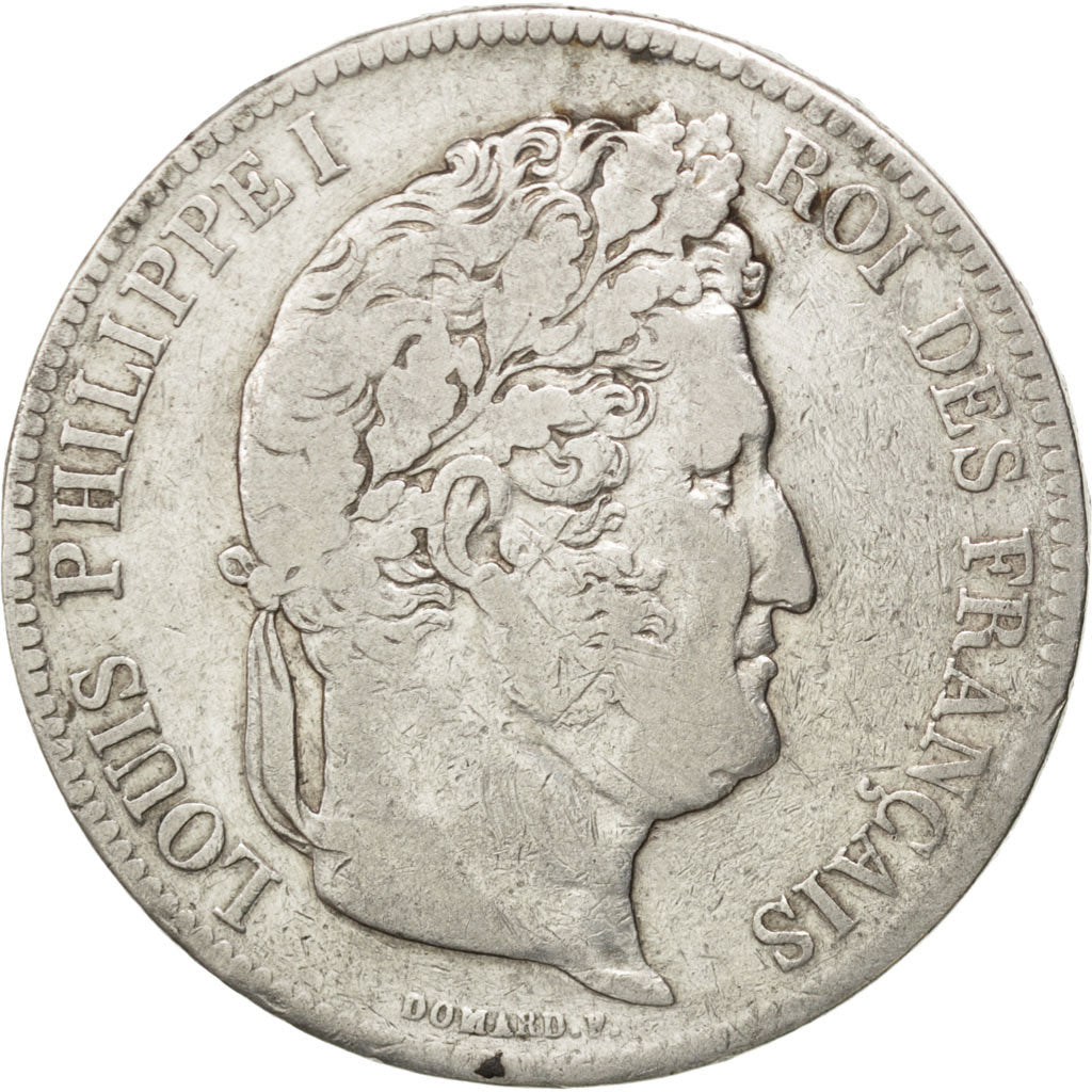Monnaie, France, Louis-Philippe, 5 Francs, 1835, Paris, TB+, Argent, KM:749.1