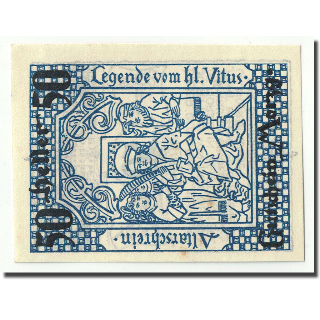 Geldschein, Österreich, Morzg, 50 Heller, personnage, UNZ-, Mehl:FS 630a