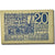 Geldschein, Österreich, Kirchberg, 20 Heller, paysage, 1920, 1920-04-25, UNZ-