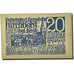 Geldschein, Österreich, Kirchberg, 20 Heller, paysage, 1920, 1920-04-25, UNZ-