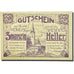 Geldschein, Österreich, Konigswiesen, 20 Heller, Eglise, 1920, 1920-04-06