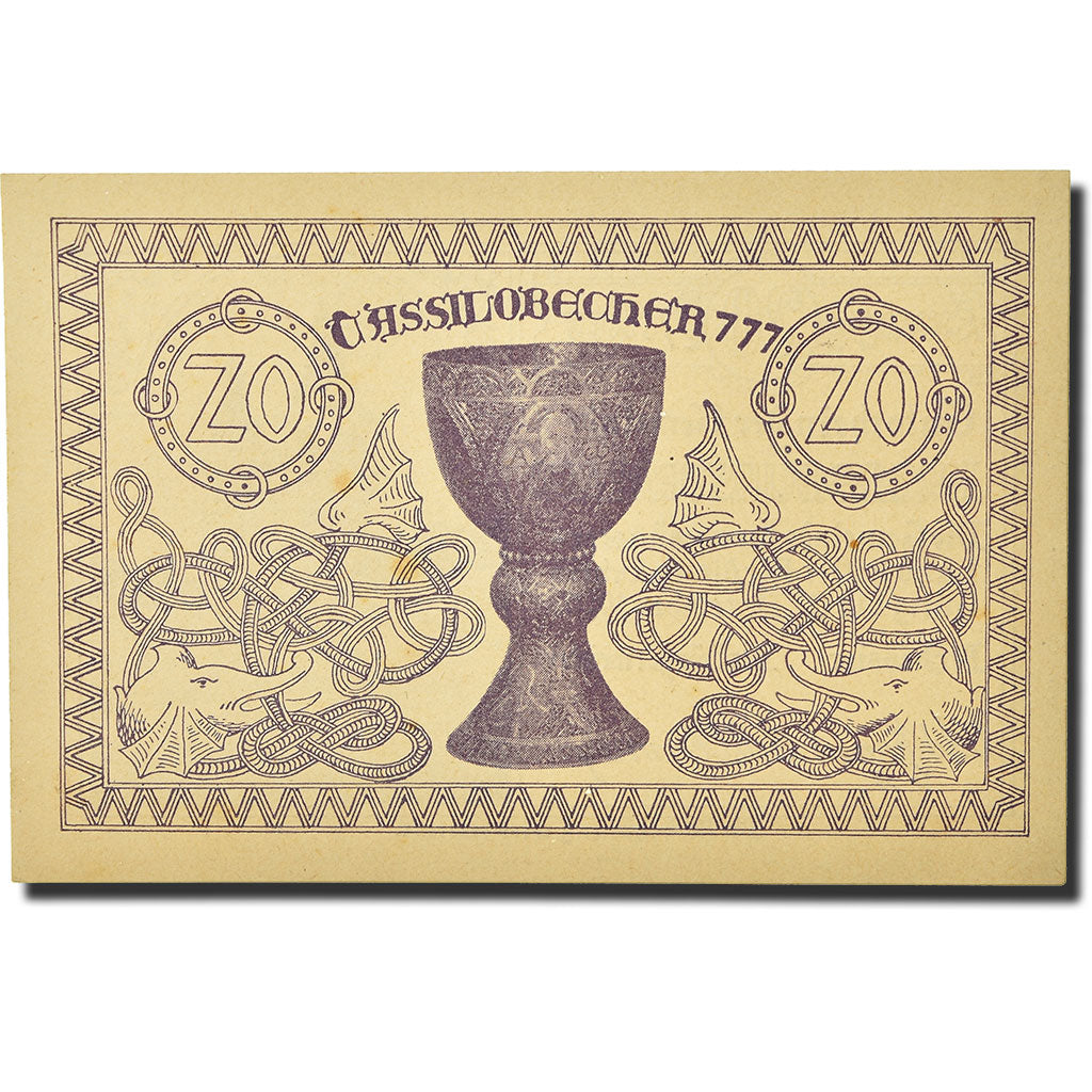 Geldschein, Österreich, Kremsmunster, 20 Heller, château, 1920, 1920-12-31