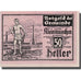 Geldschein, Österreich, Kleinmünchen, 50 Heller, personnage, 1920, 1920-06-15