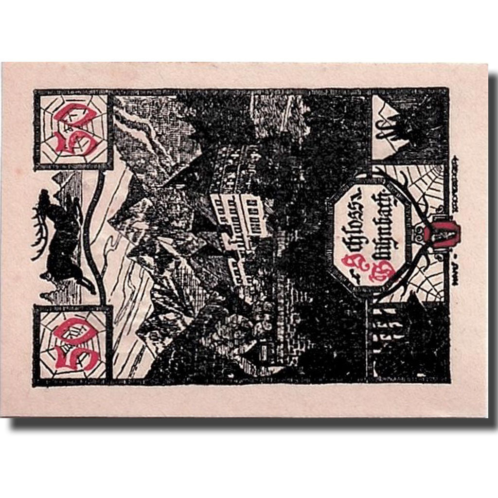 Geldschein, Österreich, Werfen, 50 Heller, paysage, 1920, UNZ-, Mehl:1172