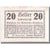 Geldschein, Österreich, Kirchheim, 20 Heller, graphique, UNZ-, Mehl:447 IIa