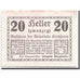Geldschein, Österreich, Kirchheim, 20 Heller, graphique, UNZ-, Mehl:447 IIa