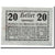 Geldschein, Österreich, Kirchheim, 20 Heller, graphique, UNZ-, Mehl:447 IIb