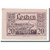 Geldschein, Österreich, Lochen, 20 Heller, paysage, UNZ-, Mehl:559b