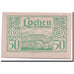 Geldschein, Österreich, Lochen, 50 Heller, paysage, UNZ-, Mehl:559c