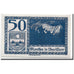 Geldschein, Österreich, Mondsee in Oberösterr., 50 Heller, paysage, UNZ-