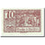 Geldschein, Österreich, Mondsee in Oberösterr., 10 Heller, personnage, UNZ-