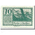 Geldschein, Österreich, Mondsee in Oberösterr., 10 Heller, personnage, UNZ-