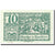 Geldschein, Österreich, Mondsee in Oberösterr., 10 Heller, personnage 1, UNZ-