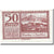 Geldschein, Österreich, Mondsee in Oberösterr., 50 Heller, paysage, UNZ-