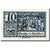 Geldschein, Österreich, Mondsee in Oberösterr., 10 Heller, personnage, UNZ-