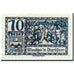 Geldschein, Österreich, Mondsee in Oberösterr., 10 Heller, personnage, UNZ-